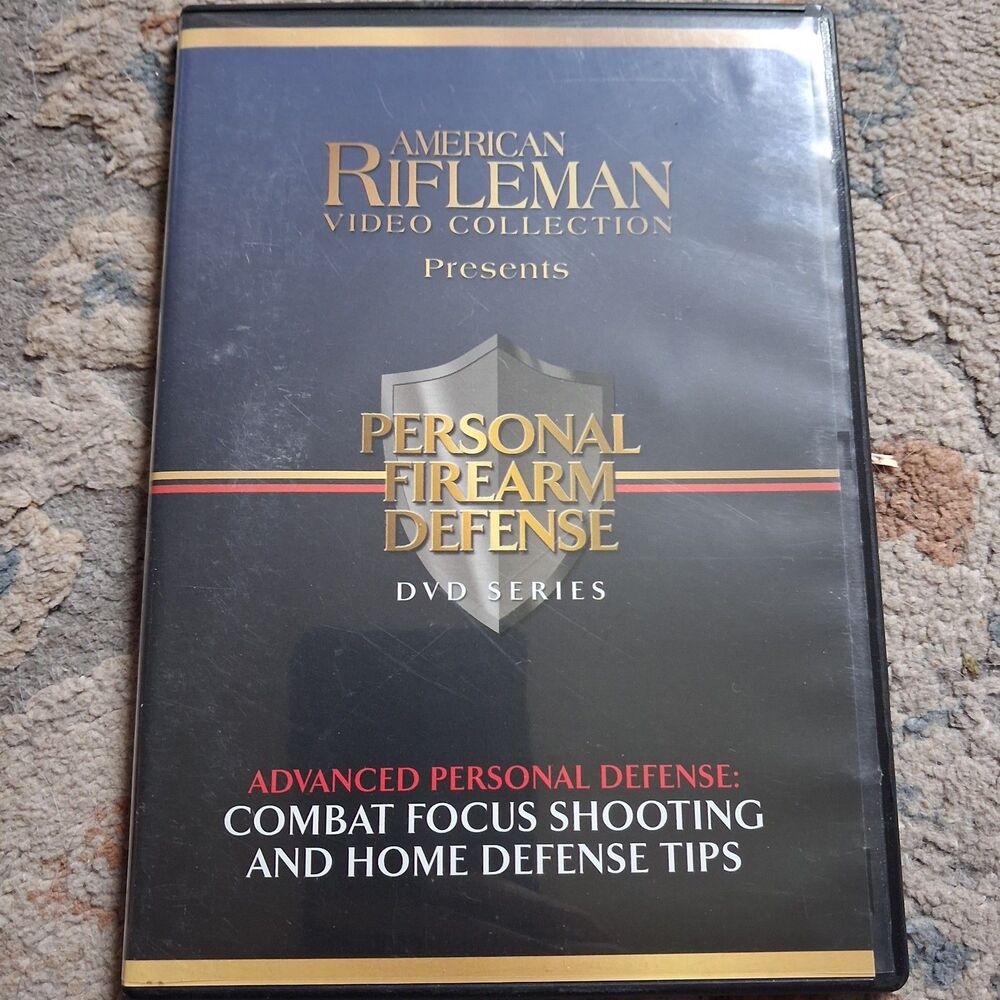 American Rifleman Personal Firearm Defense DVD Rob Pincus NEW Sealed Home Defen